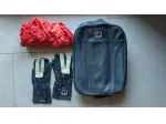 Set NAVA 1980 guanti + borsa da serbatoio con copertura antipioggia