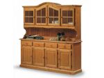 Mobili Rustici Per Arredi in Legno: Credenza 4 Ante Miele cod 006 Nuovo Affare