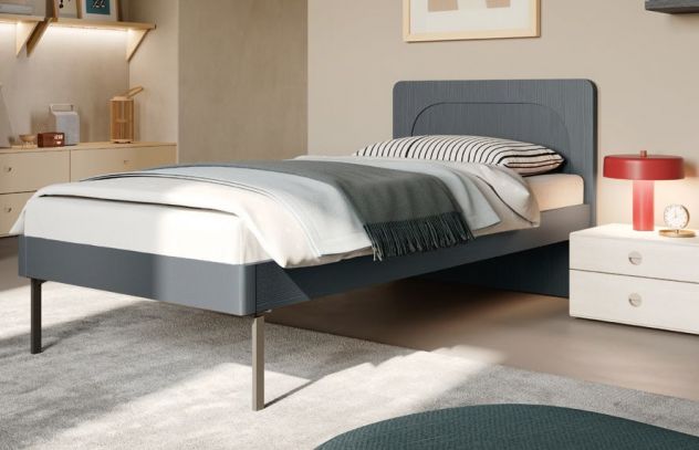 letto astra abete con comodino