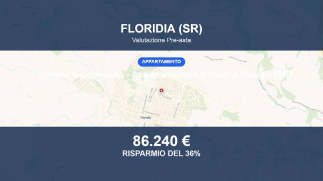 Immobile in asta di 130 m², box auto in vendita a Floridia