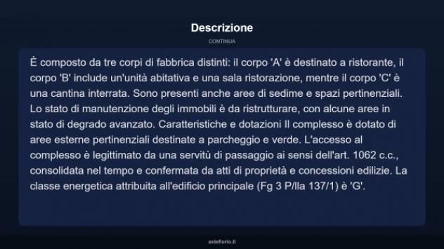 Immobile in asta di 370 m² in vendita a Castel San Giorgio - Foto 5