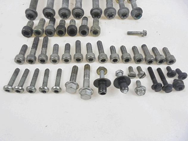 SET BULLONI TELAIO TRIUMPH SPRINT 955 RS 1999 - 2003 FRAME BOLTS SET - Foto 4
