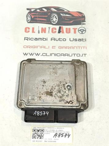 CENTRALINA MOTORE FIAT Croma 3° Serie 0281012962 51806274 939A1000 diesel 1910 (07) - Foto 3