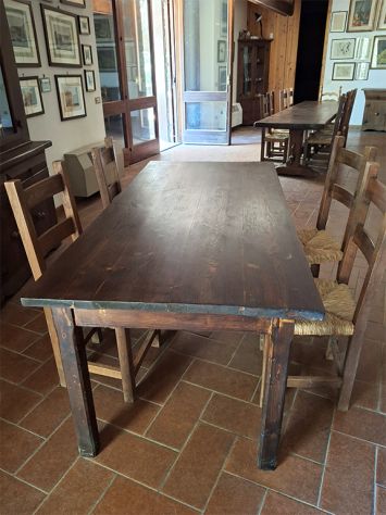 Pregiati Arredi Artigianali in Legno Massello in Stile Rustico. - Foto 2