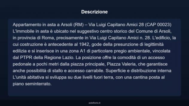 Immobile in asta di 80 m² in vendita a Arsoli - Foto 3