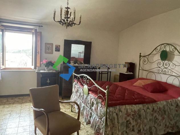 Terra-tetto in pietra e magazzino indipendente nell’antico borgo di Tocchi, Monticiano, Siena. - Foto 15