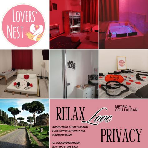 Suite con spa privata Coppie - Roma Centro - Love hotel - vacanza S Valentino!