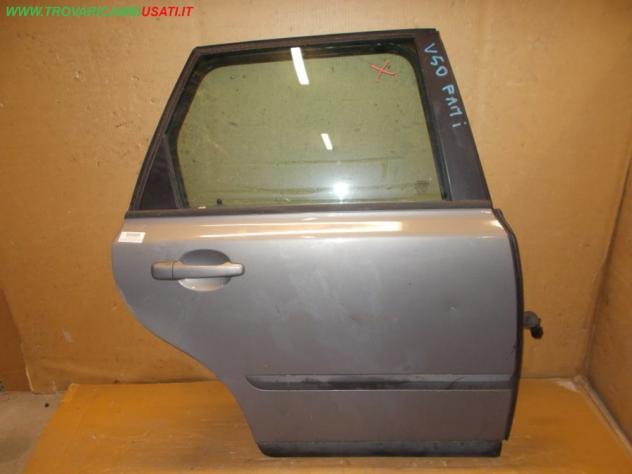 PORTA POST.D. GRIGIO MEDIO MET. CON ALZACR. VOLVO V50  Carrozzeria  Lamierati esterni  Porte  Porta post. dx. VOLVO - V50 - 01-02-2004 - 01-06-2007, V