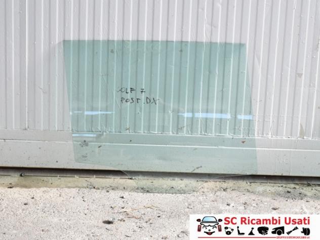 Vetro Scendente Posteriore Dx Volkswagen Golf 7 Sw 5G9845026 - 34200 - Foto 3