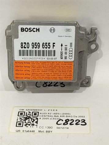 CENTRALINA AIRBAG AUDI A2 Serie (8Z0) 8Z0959655F BBY (0005)