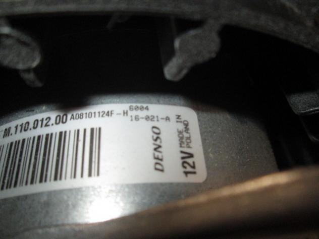 51859292 ELETTROVENTOLA DENSO FIAT DOBLO 1.6 D RICAMBIO USATO - Foto 3