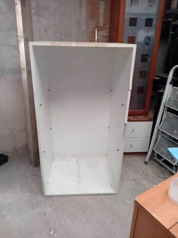 Armadietto in ferro , e 1 in truciolato senza anta - Foto 6