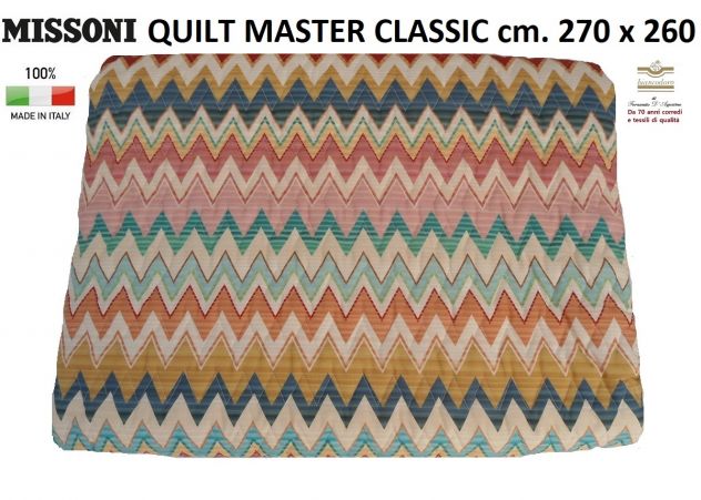 MISSONI COORDINATO LETTO , COMPLETO LENZUOLA + QUILT - Foto 8