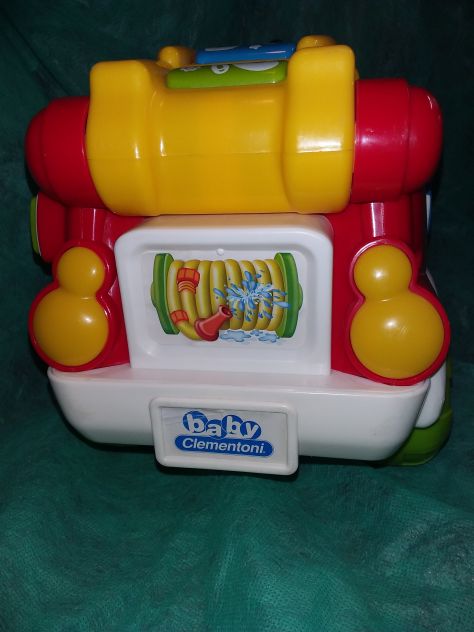 Camion dei Pompieri di Clementoni con pulsanti sonori, per bambini da 9 a 36 mes - Foto 5