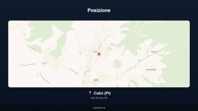 Immobile in asta di 82 m² in vendita a Calci - Foto 2