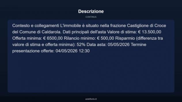Immobile in asta di 58 m² in vendita a Caldarola - Foto 4