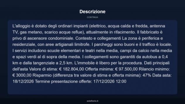 Immobile in asta di 118 m² con più di 5 locali in vendita a Collegno - Foto 13