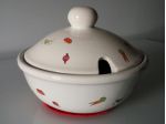 ZUPPIERA IN CERAMICA BIANCA NUOVA