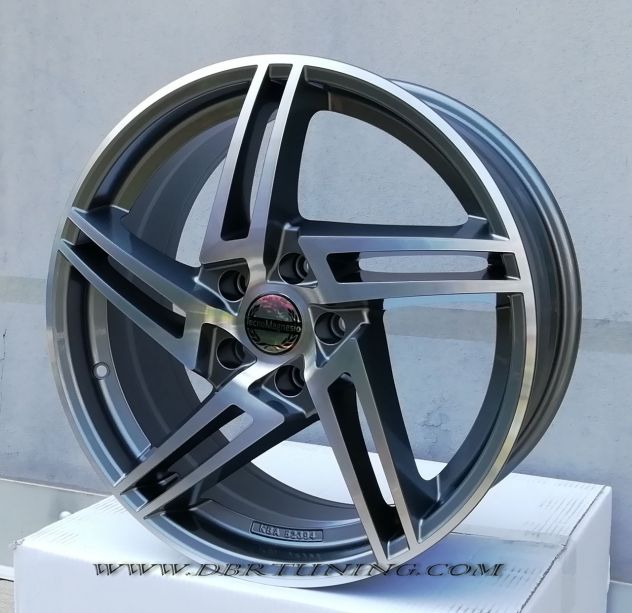Cerchi lega 18 TM001 Antracite Mirror AUDI SKODA VW