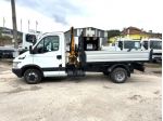 camion iveco daily 35c17 ribaltabile e gru