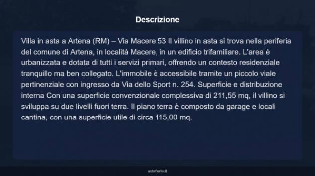 Immobile in asta di 211 m², box auto in vendita a Artena - Foto 17