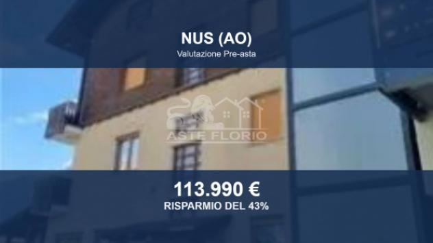 Immobile in asta di 168 m² con più di 5 locali in vendita a Nus