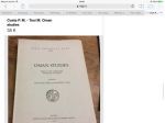 Costa/ Tosi Oman studies. Papers on the archaeology and history of Oman 1989
