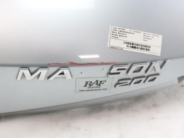 MALAGUTI MADISON S 200 06322127 CARENA CODONE POSTERIORE 02 - 06 REAR FAIRING CON GRAFFI - Foto 5