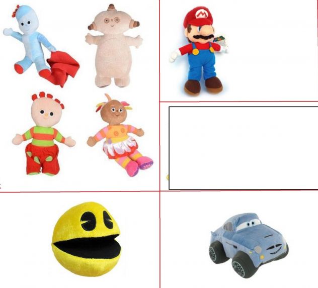 Peluche NUOVI vari tipi