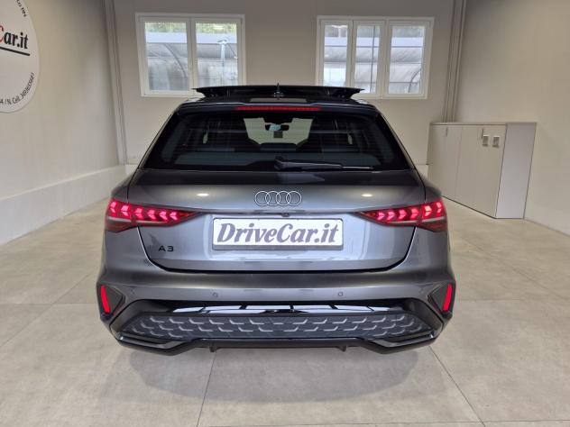 Audi A3 SPORTBACK TFSI MHEV S LINE EDITION S-TRONIC MATRIX SONOS TETTO CARPLAY 360 ACC AUTO UFFICIALE AUDI 1 PROPRIETARIO - Foto 10
