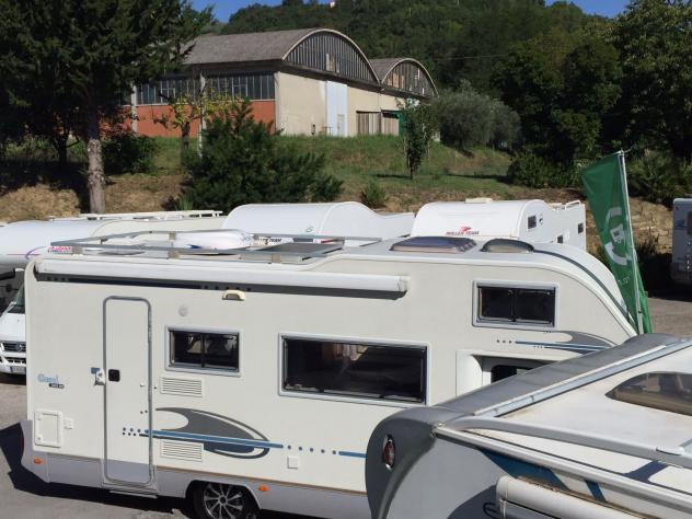 CAMPER ADRIA DUCATO MANSARDATO LETTO CASTELLO POSTI 7 DOPPIA DINETTE GENERALI USATO - Foto 6