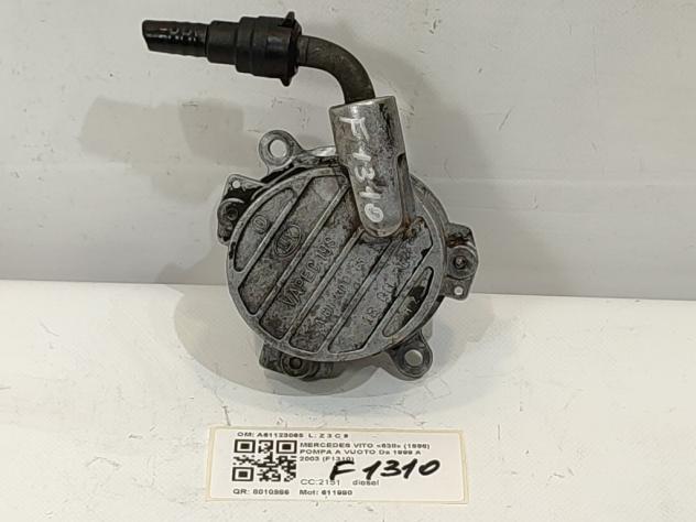 POMPA A VUOTO MERCEDES Vito W638 A61123065 611980 diesel 2151 (9503) - Foto 2