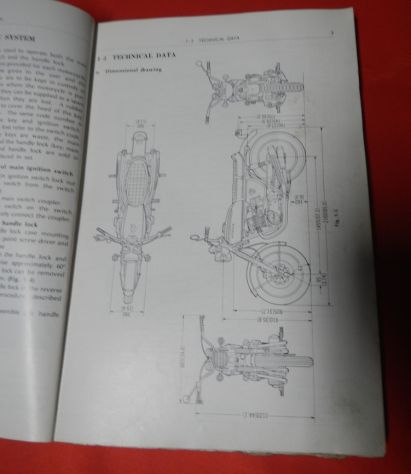 Manuale d'officina Shop Manual originale Honda CB750 1969 - Foto 3
