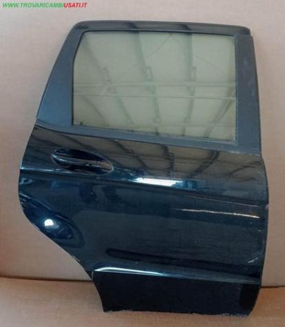 PORTA POST.D. NERO MET. C/ALZ. E SERR. 999-U65688