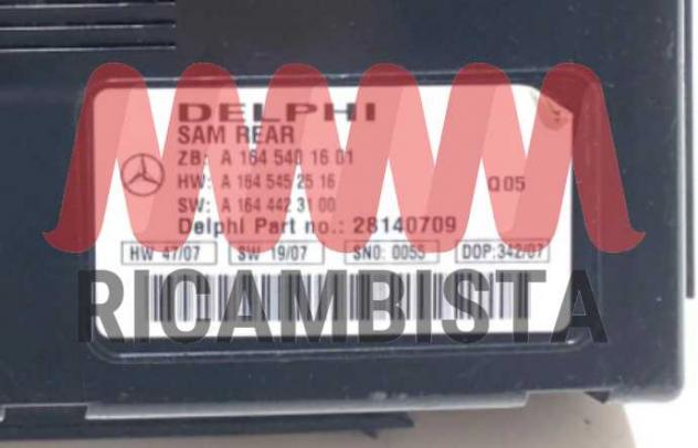 A1645401601 Mercedes ML centralina SAM - Foto 2