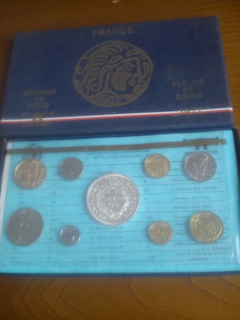 set di monete francesi 1977 - Foto 3