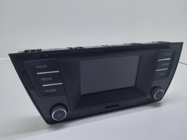 AUTORADIO SKODA Fabia Berlina 3° Serie 6v0035871d (1521) - Foto 2