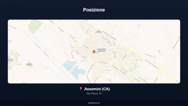 Immobile in asta di 207 m² con più di 5 locali in vendita a Assemini - Foto 3