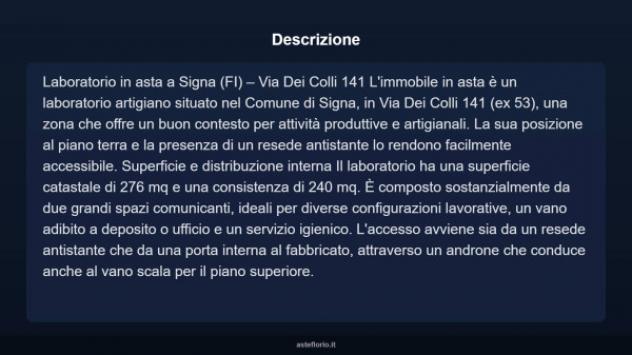 Immobile in asta di 276 m² in vendita a Signa - Foto 3