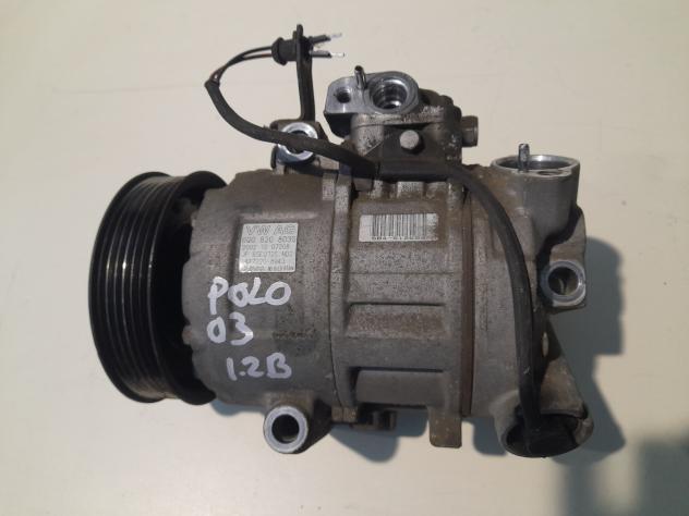 COMPRESSORE A/C VOLKSWAGEN Polo 4° Serie 6Q0820803G diesel 1.2 (0109)