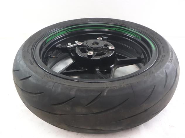 KAWASAKI Z 900 41073070646Y CERCHIO RUOTA POSTERIORE 17X5.50 ZR900S 25 - 26 REAR WHEEL - Foto 7