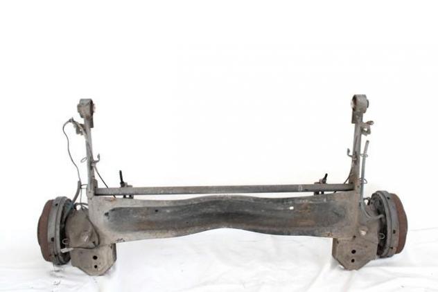1401302380 PONTE ASSALE POSTERIORE FIAT SCUDO 1.6 D 66KW 5M 2P (2008) RICAMBIO USATO CON MOZZI E FUSELLI