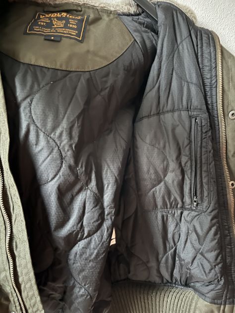 Woolrich Arctic Bomber "John Rich & Bros" – Verde Militare - Foto 7