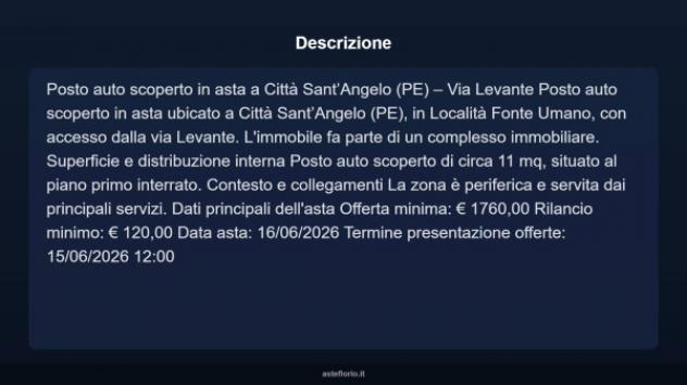Immobile in asta di 11 m² in vendita a Città Sant'Angelo - Foto 6