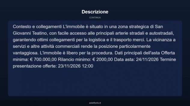 Immobile in asta di 1780 m² in vendita a San Giovanni Teatino - Foto 6