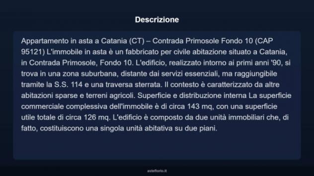 Immobile in asta di 143 m² con più di 5 locali in vendita a Catania - Foto 18