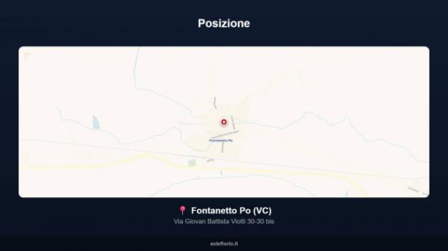 Immobile in asta di 286 m² con più di 5 locali e box auto in vendita a Fontanetto Po - Foto 16