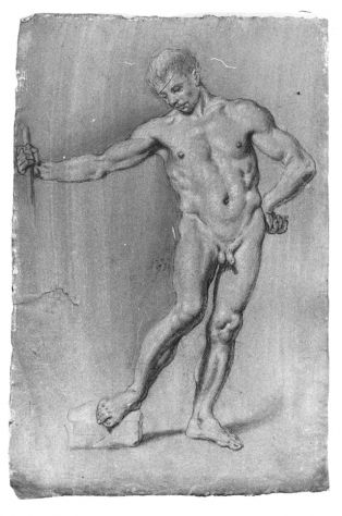 Modello vivente per corsi-lezioni di arte (copia dal vero)