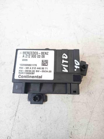 CENTRALINA POMPA CARBURANTE MERCEDES Vito W639 2° Serie a2129000306 diesel 2.2 (0314)