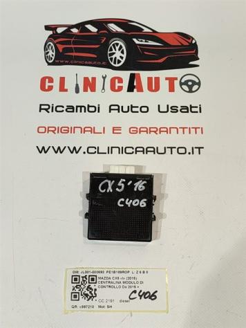 CENTRALINA MODULO DI CONTROLLO MAZDA CX-5 Serie JL001-000693 PE1B189ROP SH diesel 2191 (1216) - Foto 3